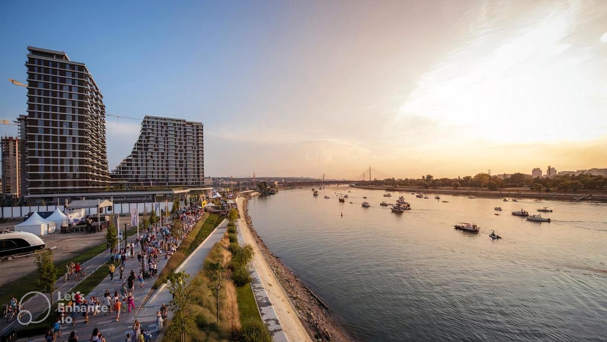 Beldorado Apartments - Belgrade Waterfront Royal Luxury Studio Экстерьер фото